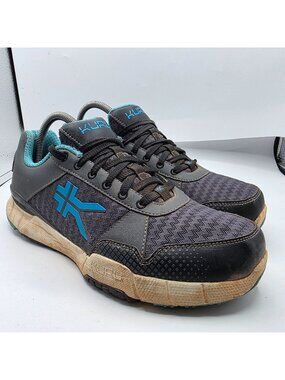 KURU Quantum Womens Size 10 Wide Gray Blue Shoes Casual Athletic Sneakers
